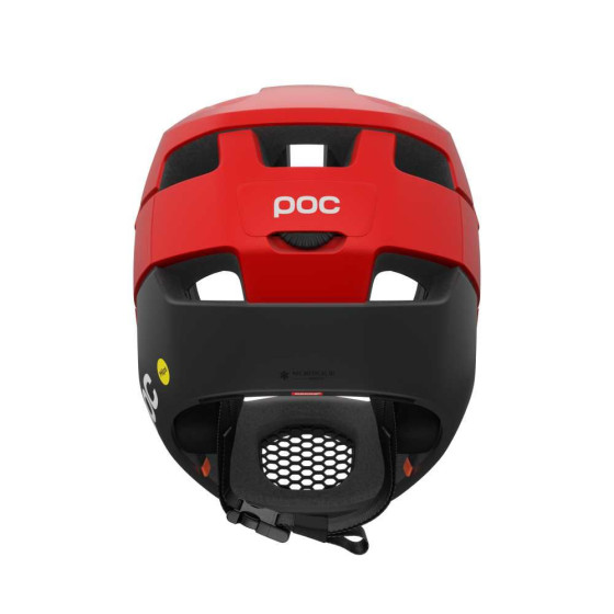 Integrální přilba - POC Otocon Race Mips - Prismane Red Matt/Uranium Black Matt
