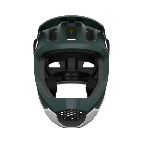Integrální přilba - POC Otocon Race Mips - Pargasite Green Matt/Hydrogen White Matt