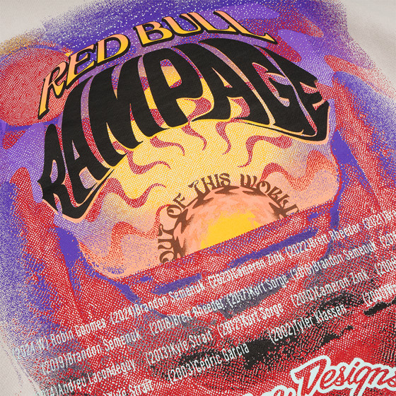 Mikina - TROY LEE DESIGNS Red Bull Rampage Valley Of Gods 2025 - Bone
