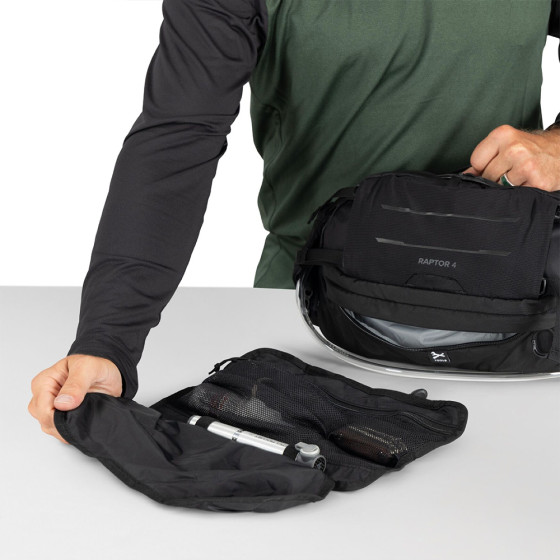 Ledvinka - OSPREY Raptor 4 2025 - Black