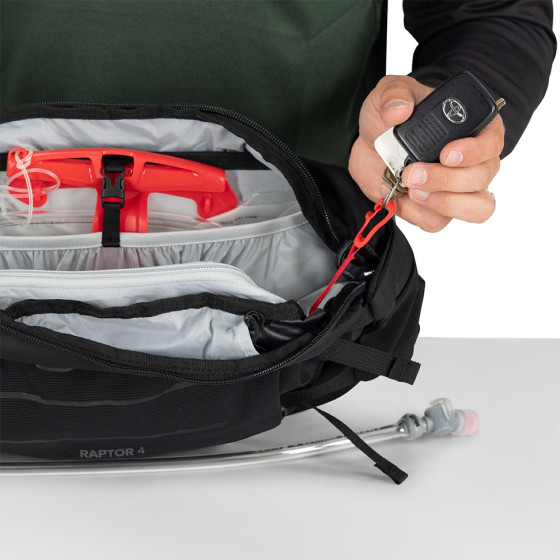 Ledvinka - OSPREY Raptor 4 2025 - Black