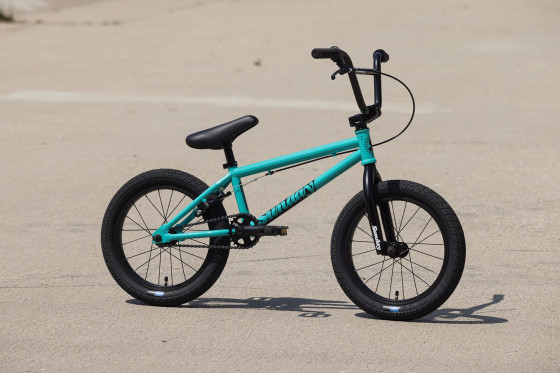 Dětské freestyle BMX kolo - SUNDAY Primer 16" - Gloss Turquoise