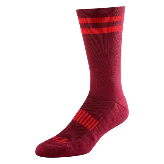 Ponožky - TROY LEE DESIGNS Speed Performance - Oxblood