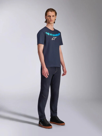 Triko - ALPINESTARS Collared CSF Tee 2025 - Navy