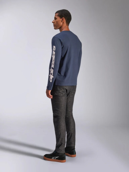 Triko - ALPINESTARS Trackside CSF Tee 2025 - Navy