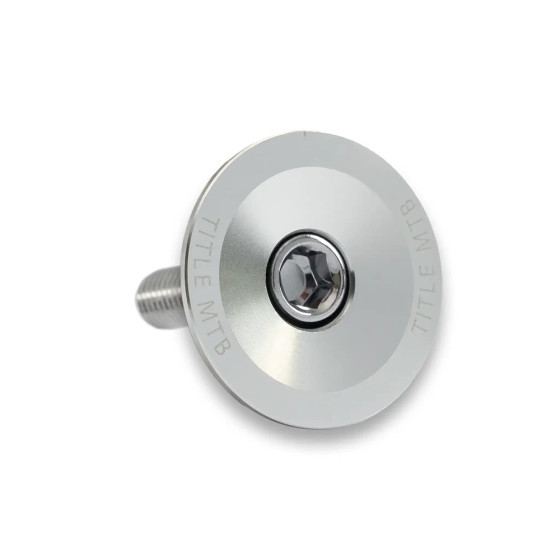 Víčko a ježek hlavového složení - TITLE Top Cap and Bolt - Chrome