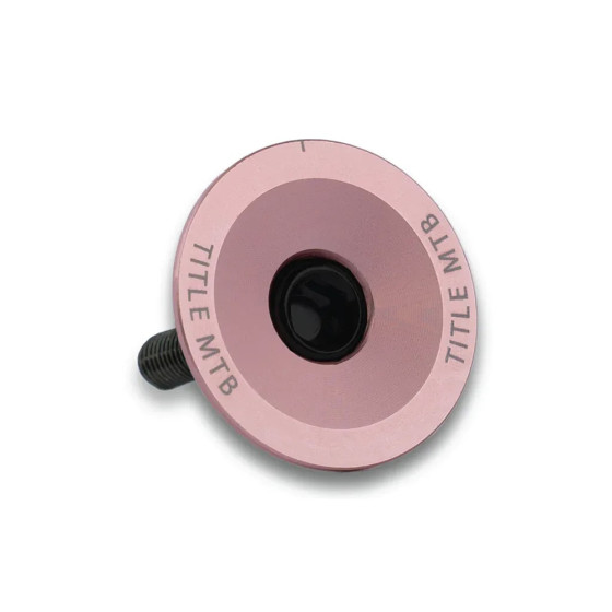 Víčko a ježek hlavového složení - TITLE Top Cap and Bolt - Pink