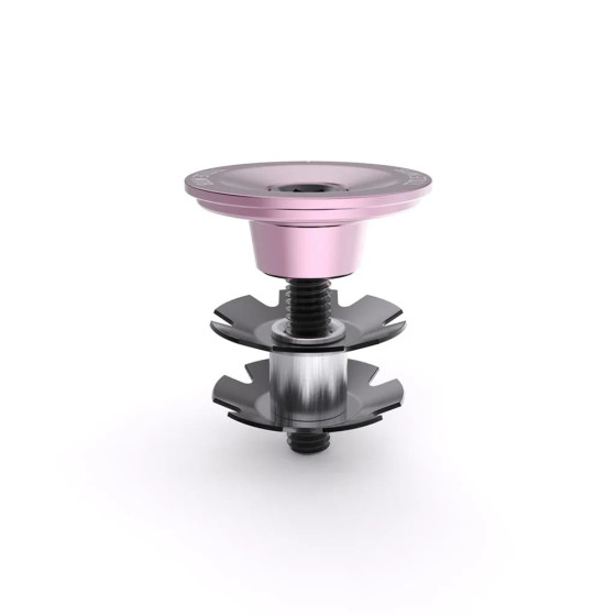 Víčko a ježek hlavového složení - TITLE Top Cap and Bolt - Pink