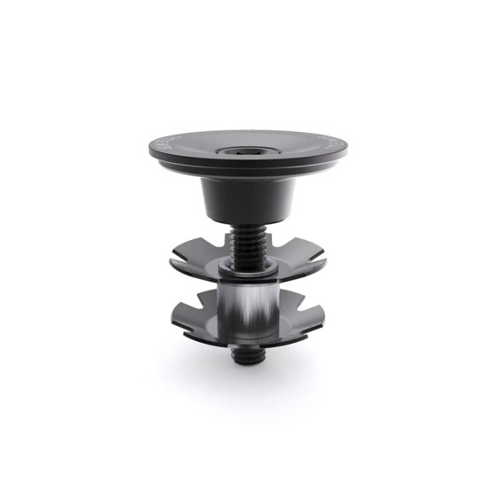 Víčko a ježek hlavového složení - TITLE Top Cap and Bolt - Black