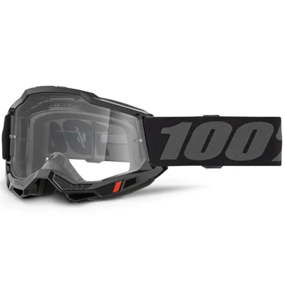 Brýle - 100% ACCURI 2 ENDURO MTB Black - Clear Lens