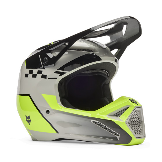 Integrální přilba - FOX V1 Collect2025 - Grey / Yellow