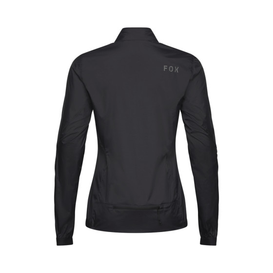 Dámská cyklistická bunda - FOX Ranger Wind Jacket 2025 - Black