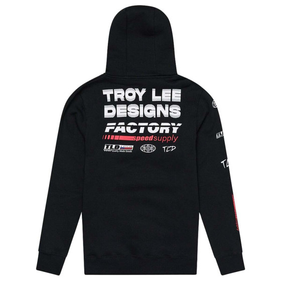 Mikina - TROY LEE DESIGNS Factory 2025 - Black