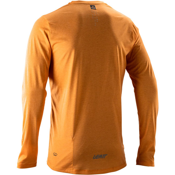 Dres - LEATT MTB Gravity 3.0 Ls 2025 - Larger Yellow