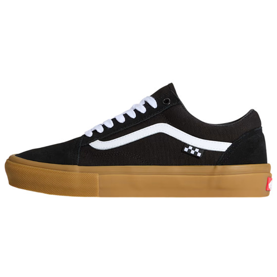 Boty - VANS Old Skool Skate - Black / Gum / White