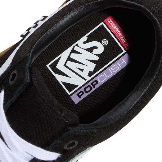 Boty - VANS Old Skool Skate - Black / Gum / White