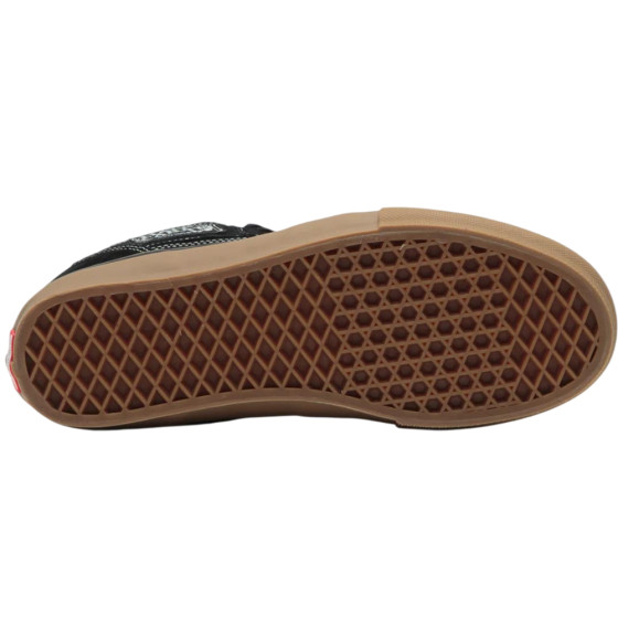 Boty - VANS Half Cab Skate - Black / Gum / White