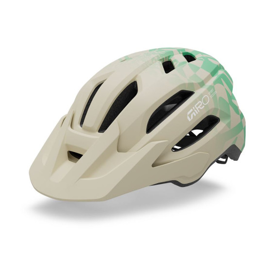 Přilba MTB - GIRO Fixture II - Mat Stone/Green Rush