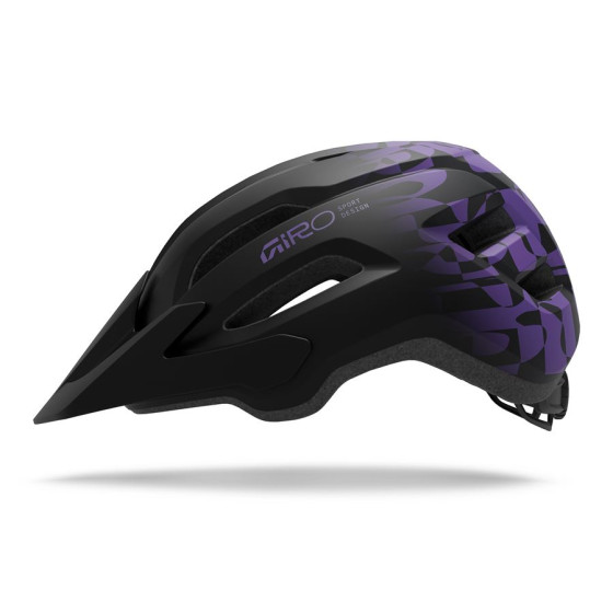 Přilba MTB - GIRO Fixture II - Mat Black/Purple Rush