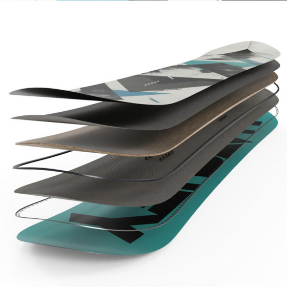 Snowboard - HATCHEY Neon