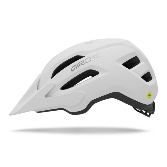 Dámská přilba MTB - GIRO Fixture II MIPS W 2026 - Mat White/Chrome