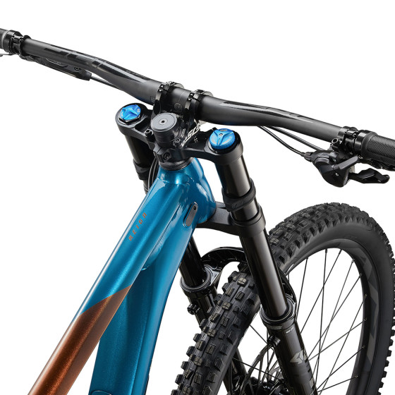 Freeride / Bikepark kolo - GIANT Reign SX 2024 - Sea Sparkle / Hematite
