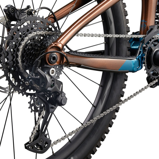 Freeride / Bikepark kolo - GIANT Reign SX 2024 - Sea Sparkle / Hematite