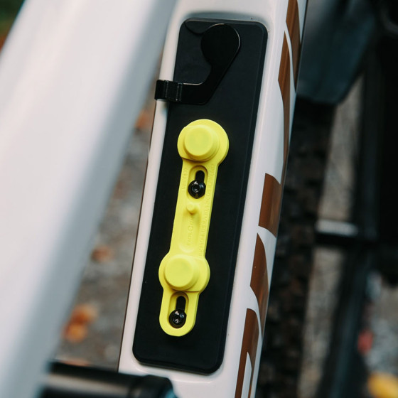 Základna na rám - FIDLOCK Twist - žlutá