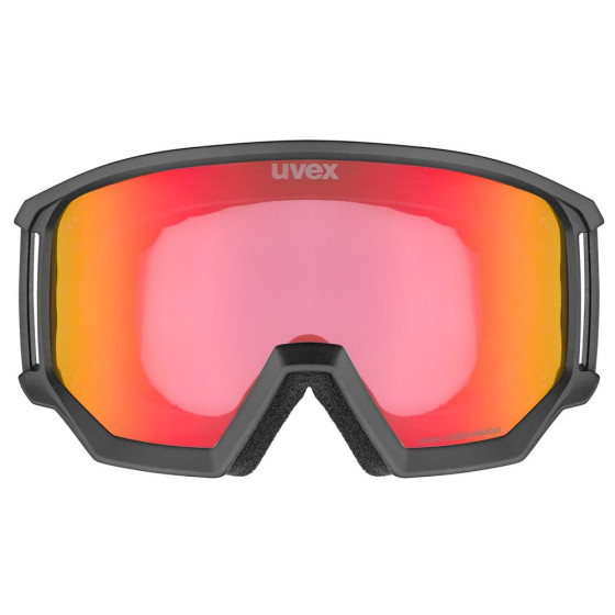 Brýle - UVEX Athletic CV - Black Matt / Red Purple