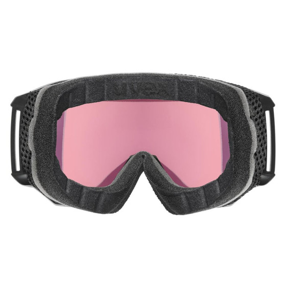 Brýle - UVEX Athletic CV - Black Matt / Red Purple