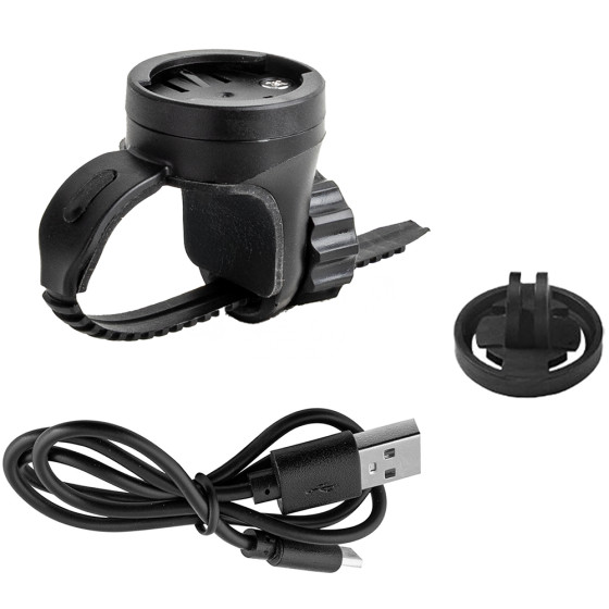 Přední světlo - FORCE Glint 2500LM USB Powerbanka - černá