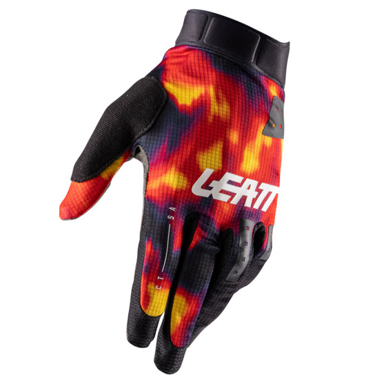 Rukavice - LEATT MTB 1.0 GripR 2026 - Heatmap Red