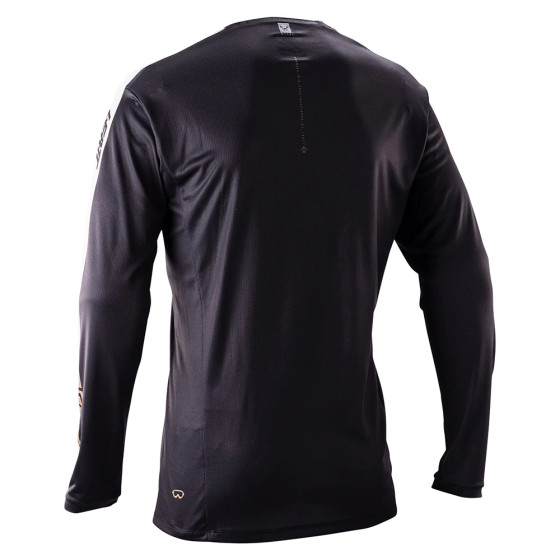 Dres - LEATT MTB Gravity 4.0 Ls 2026 - Stripe Black