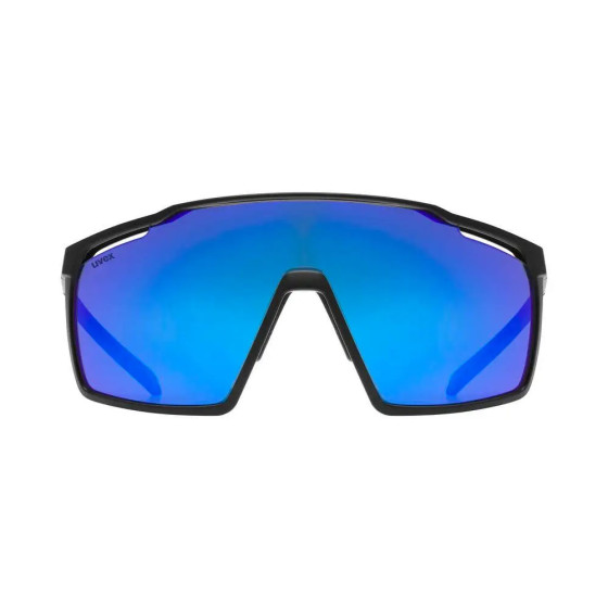 Sluneční brýle - UVEX Mtn Perform - Black Blue Matt / Mirror Blue