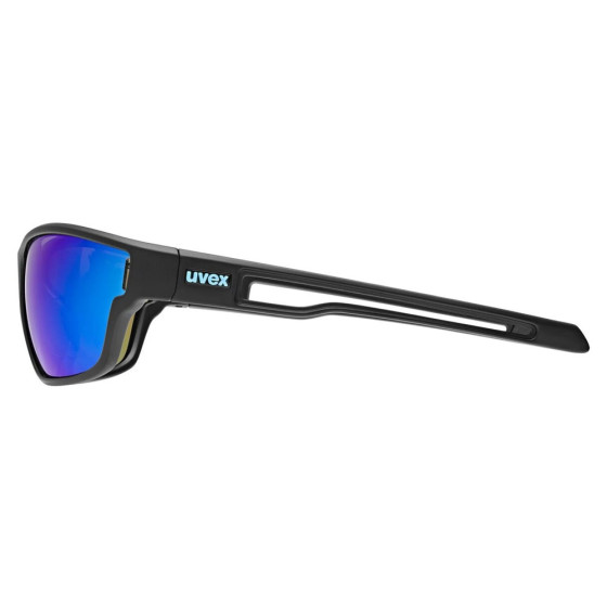 Sluneční brýle - UVEX Sportstyle 806 - Black Matt / Mirror Blue
