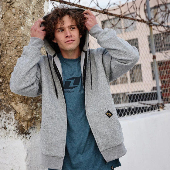 Mikina - ONE INDUSTRIES Repeat Hoodie - Šedá