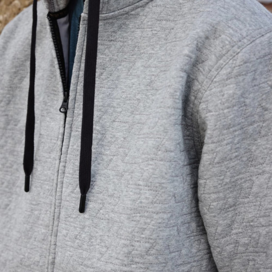 Mikina - ONE INDUSTRIES Repeat Hoodie - Šedá