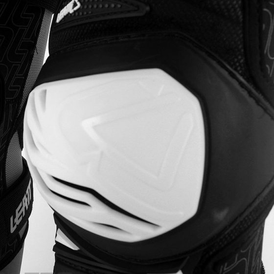 Chrániče kolen a holení - LEATT Knee Guard EXT 2015 - bílá