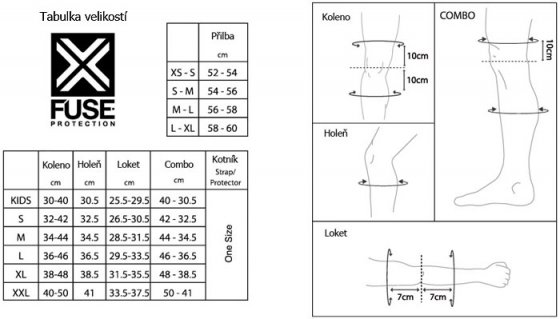 Chrániče holení a kotníků - FUSE Alpha Shin/Whip/Ankle Pad 2015