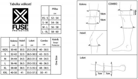 Chrániče kolen a holení - FUSE Delta Knee/Shin/Ankle Pad 2016