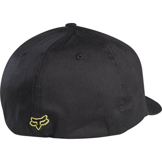 Čepice - FOX Legacy Flexfit Hat - černo-žlutá