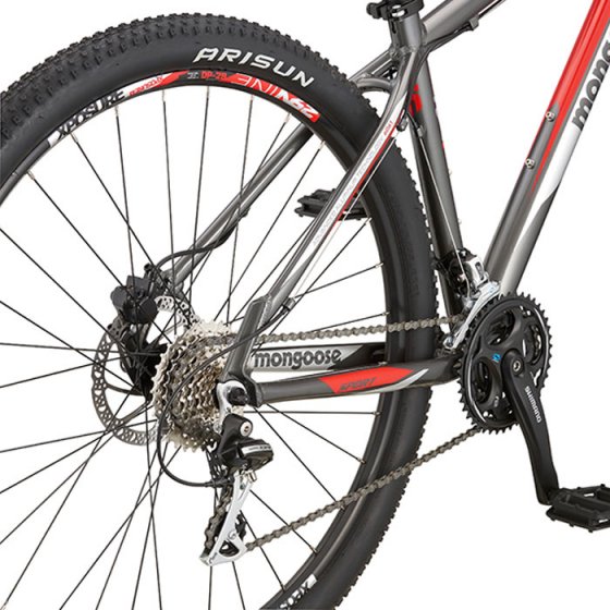 Horské MTB kolo - MONGOOSE Tyax 29" Sport 2017 - šedá