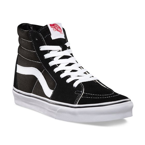 Boty - VANS SK8-Hi 2017 - černobílá