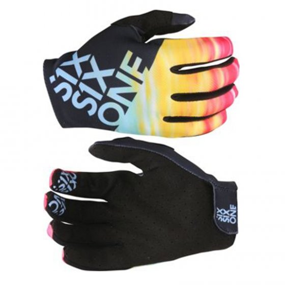 Rukavice - SIX SIX ONE Raji Glove - tie dye