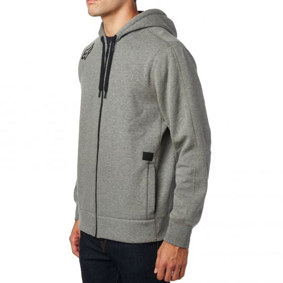 Mikina - FOX Reformed Sherpa Zip Fleece 2018 - šedá
