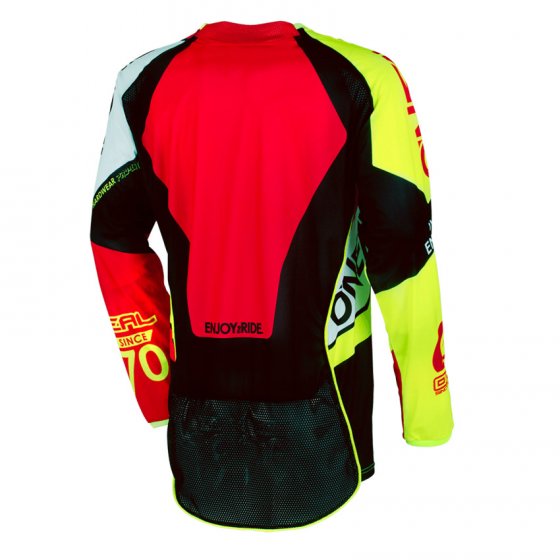 Dres - O'NEAL Hardwear Flow Jag  2018 - červená/černá