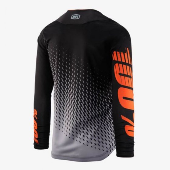 Dres -100% R-Core SUPRA DH 2018 - černošedá