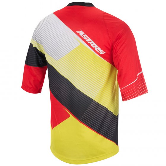 Dres - ALPINESTARS Depth 3/4 Jersey 2018 - červená