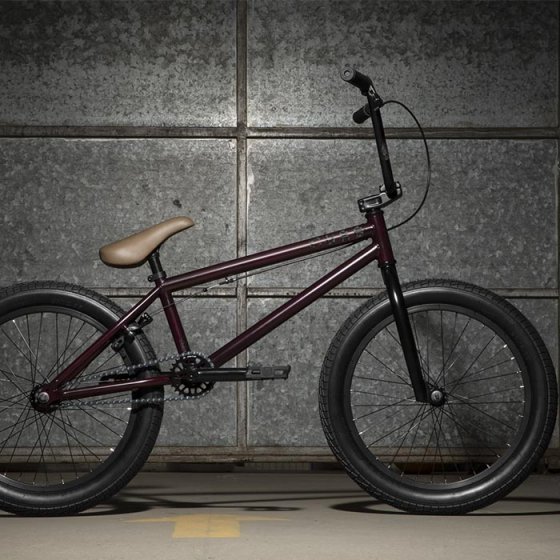 Freestyle BMX kolo - KINK Curb 20" 2017 - Matte Black Plum