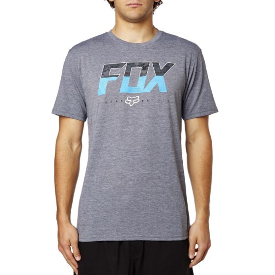 Triko - FOX Katch Ss Tech Tee - Heather Graphite - M (likvidace skladu)